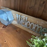 Welcome Planter Sign