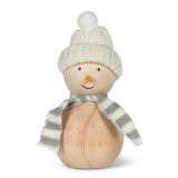 Wooden Snowman Decor