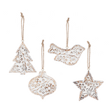 Carved Wooden Ornaments