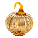Antique Mercury Glass Pumpkin