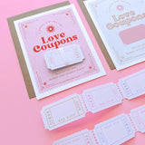 Vintage Love Coupons Card
