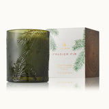 Frasier Fir Green Glass Candle