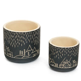 Black Holiday Planter