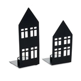 Black Iron House Candle Holder