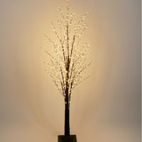 Black Light Up Christmas Tree