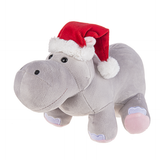 Christmas Hippo Stuffed Animal