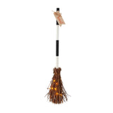 Light Up Broom Decor