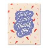 Just a Little Thank You