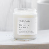 Milk + Honey Soy Wax Candle