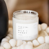 Milk + Honey Soy Wax Candle