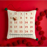 “Countdown to Christmas” Pillow