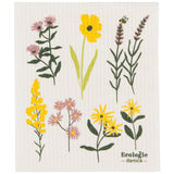 Bees and Blooms Swedish Dishcloth