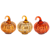 Antique Mercury Glass Pumpkin