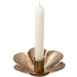Forged Flower Candle Holder
