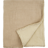Kantha-Stitch Sherpa Throw
