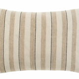 Seaside Stripe Linen Pillow