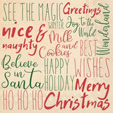 Christmas Luncheon Napkins