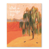 What a Beautiful Life - Sympathy Card