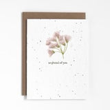 So Proud of You Plantable Card