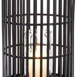 Black Candle Lantern