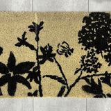Bee and Wildflower Door Mat