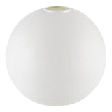 White Matte Round Vase