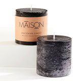 Unscented Pillar Candle