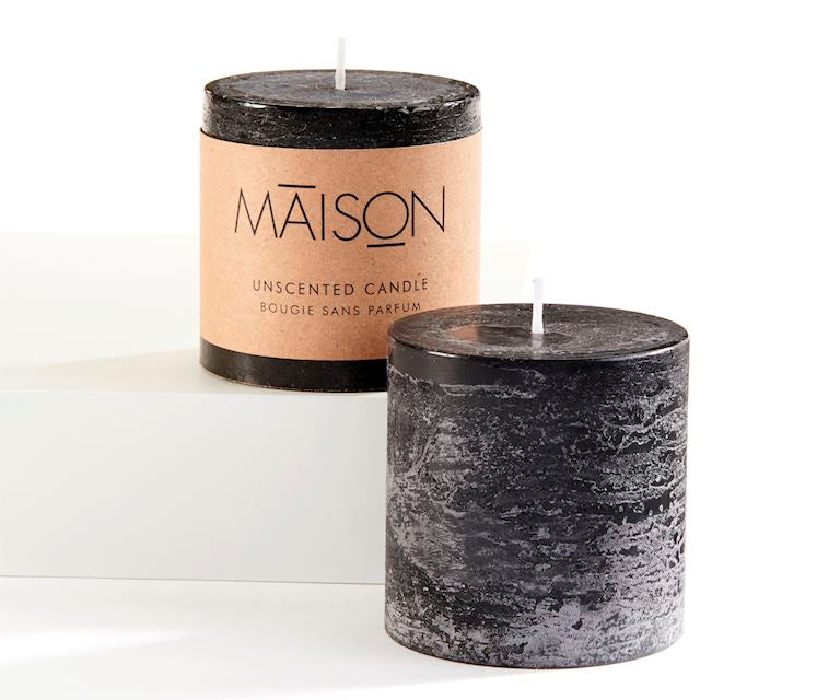 Unscented Pillar Candle