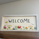 Spring Welcome Sign