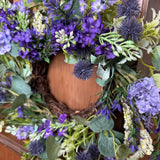 Lavender Faux Wreath