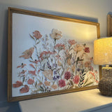 Large Spring Wildflower Art