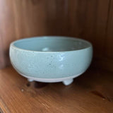 Blue Tripod Pot