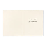 Just a Little Thank You Card