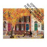 Autumn in the Neighborhood 1000 Piece Puzzle