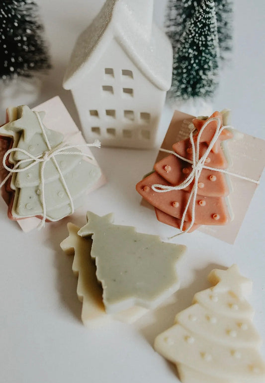 Evergreen Soap Stack