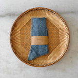 ICELAND WOOL SOCKS: Charcoal blue / M/L