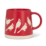 Wide Base Cardinal Mug