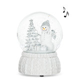 Snowman Snowglobe With Music