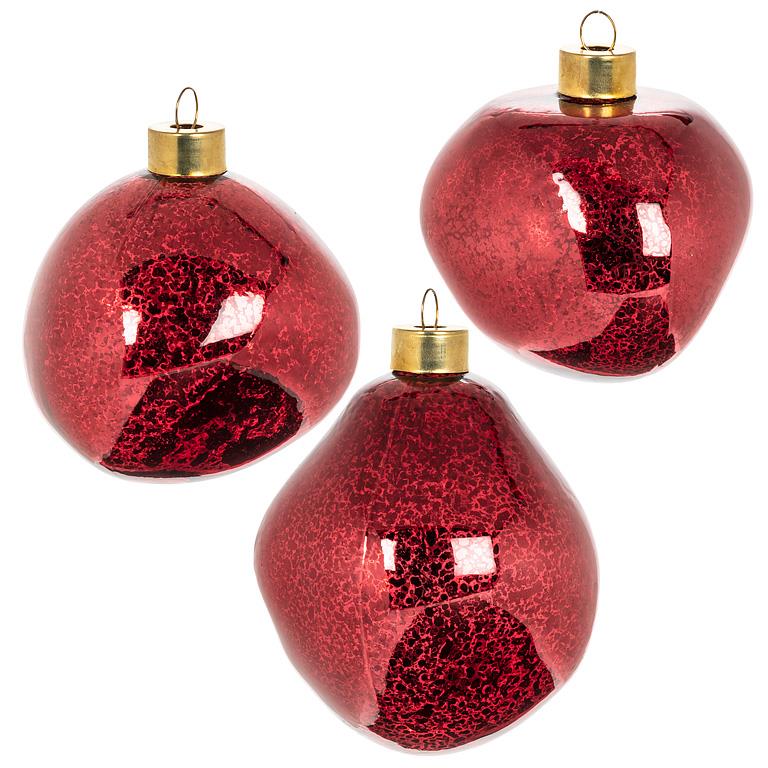 Organic Shape Ornament - Set of 3