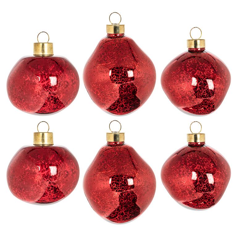 Organic Shape Ornament - Set of 6