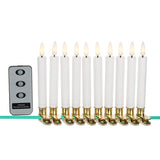 Set of 10 LED Candle Tree Clips