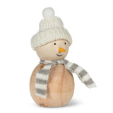 Wooden Snowman Decor