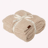 Plush Family Blanket - Sand