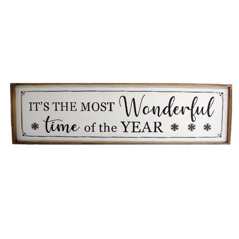 It's The Most Wonderful Time of the Year Wall Decor