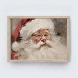 Vintage Style Framed Art - Santa Claus