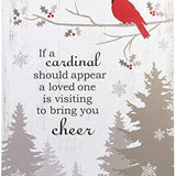 If a Cardinal should Appear Wall Decor