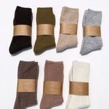ICELAND WOOL COTTAGE SOCKS: Brownie / M/L