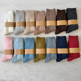 ICELAND WOOL SOCKS: Desert sand / M/L