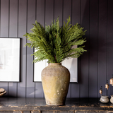 Norfolk Pine Real Touch Green Faux Stems: Small Stem - 22"