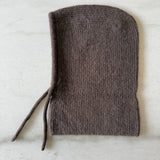 FUZZY ALPACA BALACLAVA - NEUTRAL: Walnuts Brown